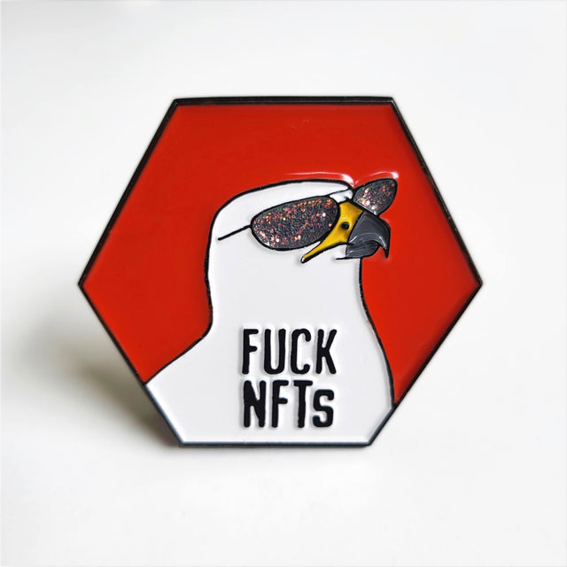 FUCK NFTs Pin: Shades