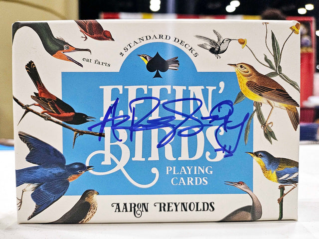 SIGNED - Effin' Birds Playing Cards: Two Standard Decks