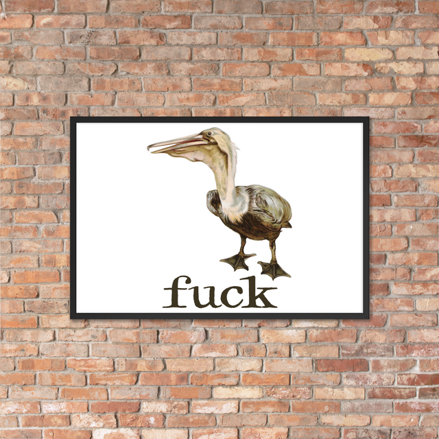 Fuck Pelican Stainless Steel Tumbler – EFFIN BIRDS