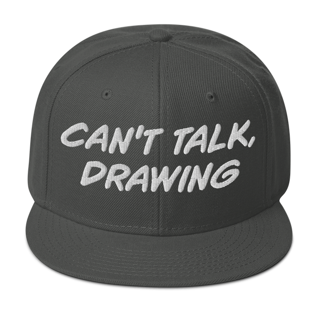 Can't Talk, Drawing Snapback Hat