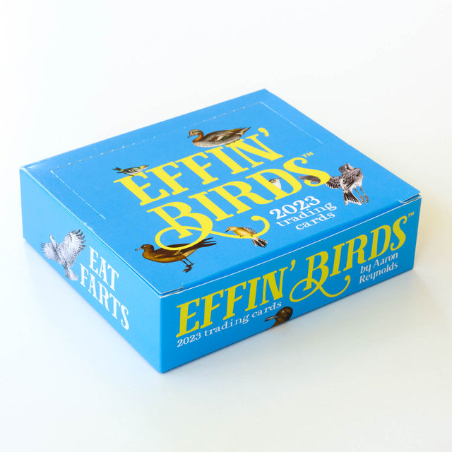 Retail Box of Effin' Birds 2023 Trading Cards
