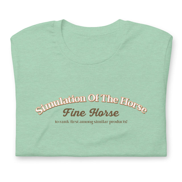 Simulation Of The Horse t-shirt