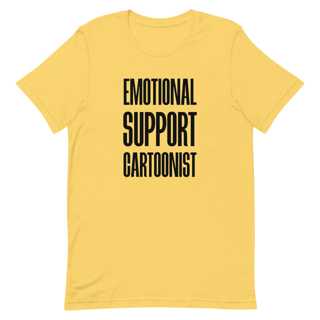 Emotional Support Cartoonist t-shirt