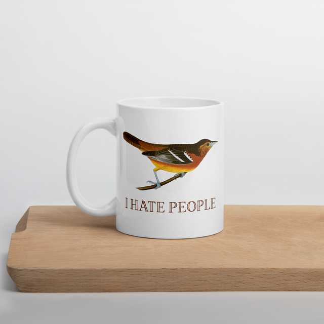 I Hate People Mug