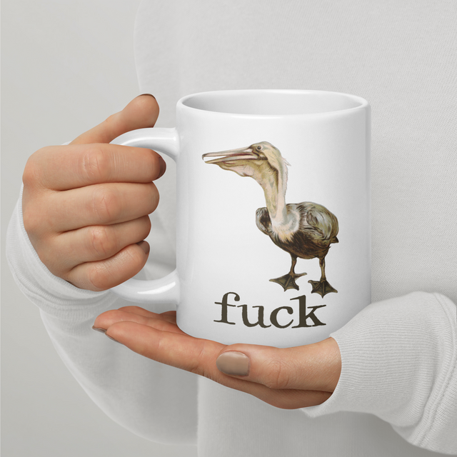 Fuck Pelican Big-Ass Mug