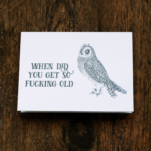 So Old Greeting Card