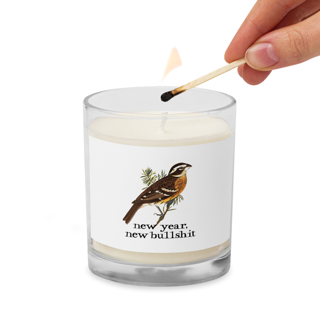 New Year, New Bullshit Soy Wax Candle