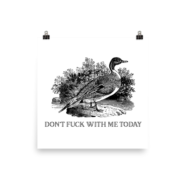 Don't Fuck With Me Poster