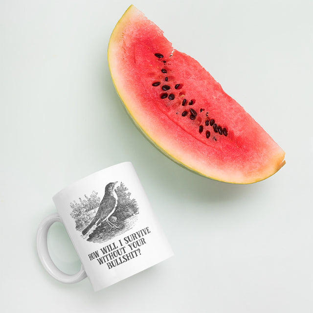 How Will I Survive Without Your Bullshit Mug