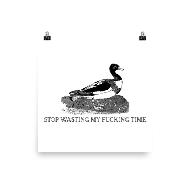 Wasting My Time Poster