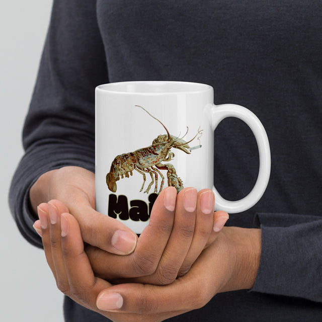 Dank Lobster From Maine ceramic mug